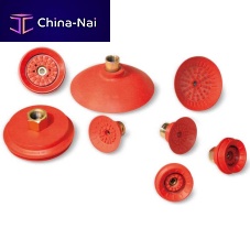 Bellows vacuum suction cup VR seriesovalroundflat
