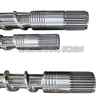 Steel extrusion screw