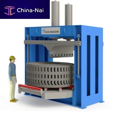Blade cutting machine OTRfor rubberfor tiresPLC-controlled