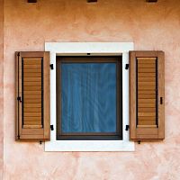 Swing shutter DARK : FIXED CLOSED SLATwoodenwindow