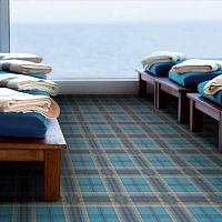 Tufted carpet OCEAN LINEpolyamidewoolpatterned