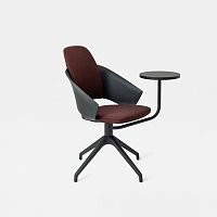 Contemporary chair ICON DESKindoorin fire-retardant fabricTrevira CS®