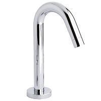 Chrome-plated brass washbasin spout 68917 45countertop