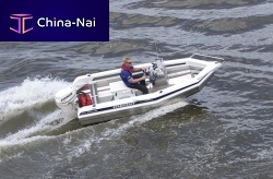 Outboard center console boat 1410 FRONTIERsport-fishing4-person max.