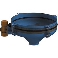 Stainless steel bin activator EVK series