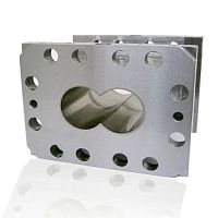 Bimetallic extrusion barrel twin-screwabrasive wear resistantadhesive wear resistance