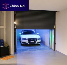 Roll-up garage door aluminumautomaticinsulated
