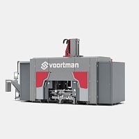 CNC drilling and milling machine V633horizontal4-axisfor profiles