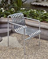 Contemporary dining chair PALISSADEoutdoorgalvanised steelhome