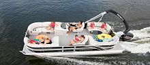 Outboard pontoon boat CX 21 R10-person max.