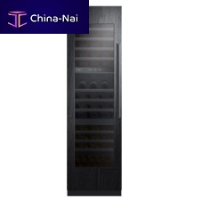 Serving wine cabinet DRW24980LAP/DAbuilt-instainless steelglazed