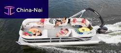 Outboard pontoon boat CX 21 R10-person max.