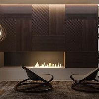 Indoor tile living roomwallconcrete