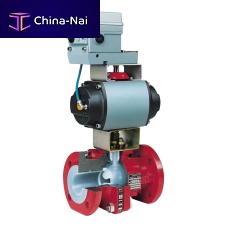 Heavy-duty valve KNR seriesballpneumatically-operatedfor control