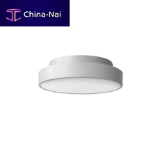 Contemporary ceiling light BIG FLATroundsteelpolycarbonate