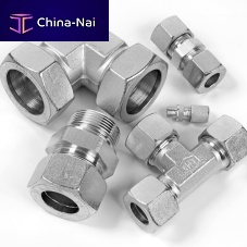 Hydraulic fitting screw-inT90� angle