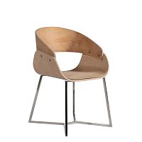 Contemporary chair P-256indoorplywoodbentwood