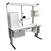Assembly workstation weldingfor assembling/disassemblingweighing