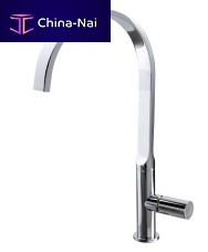 Countertop mixer tap F7107chromed metalkitchen1-hole