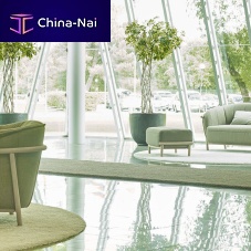 Contemporary footrest Yasfabricoakcommercial