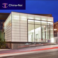 Facade sandwich panel for wallaluminum facing