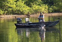 Outboard bass boat PANFISH 16sport-fishingaluminum4-person max.