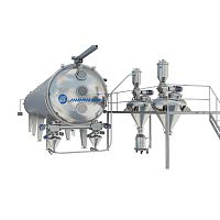 Vacuum dryer BVD207continuousfor the pharmaceutical industryfor the food industry
