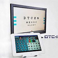 Optotype chart monitor DTC-1remote-controlled
