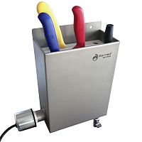 Knife sterilizer processsuperheated waterfor the food industry