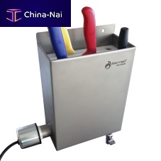 Knife sterilizer processsuperheated waterfor the food industry