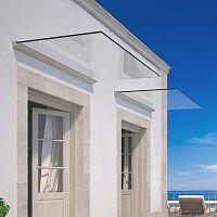 Door canopy LA PENSILINAentrancefor patiofor commercial buildings