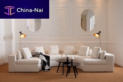 Modular sofa CIRCLEsemicircularcontemporaryfabric