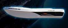 Outboard center console boat VORAZ 400 BOTE sport-fishing5-person max.