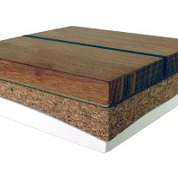 Cork sandwich panel ACM30soundproofingfor thermal insulationfor ship floors