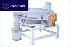 Sieving machine for the food industry SEPARLINEcontroldrumfor bulk materials