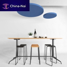 Polyester suspended ceiling ABSORB CIRCLEPETacoustic raftfor office