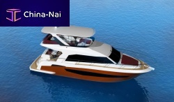 Inboard express cruiser LEISURE 1400triple-engineflybridgealuminum