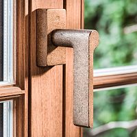 Window handle PH1928 /32Qaged ironraw metalraw bronze