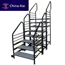 Straight staircase steel framecommercialoutdoor