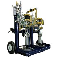 Adhesive mixing and metering unit PATRIOT10-1pistonhigh-precision