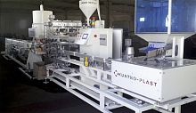 Tube extrusion line for thermoplastics3-layersirrigation hose