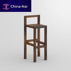 Contemporary bar chair PALI RLindoorbeechoak