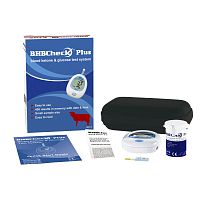 Veterinary blood glucose meter BHBCheck Pluswith blood ketone meter