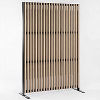 Removable partition LINEA SPACE 2.4.3woodencommercialfor offices