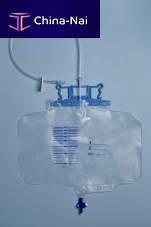 Urinary drainage set graduatedwith anti-reflux valve