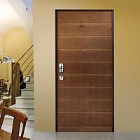 Entry door PRESTIGE : D-FIVE STARSsteelswingwithout glazing
