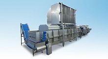 Air blast dryer FTNONcontinuousfor vegetablesfor salad