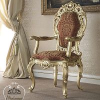 Classic dining chair 15526indoorfabricsolid wood base