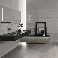 Indoor tile FLOUbathroomwallearthenware