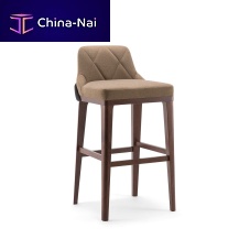 Contemporary bar chair GILL 070 Sindoorfabricleather
